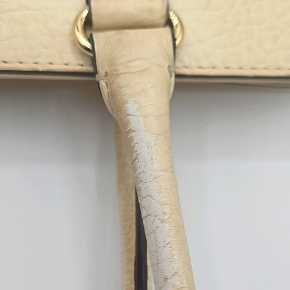 KATE SPADE Perri Lane Lynne Tote Ivory Leather